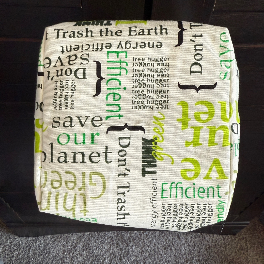 Handmade Yarn Ball Bucket – Portable Project Bag