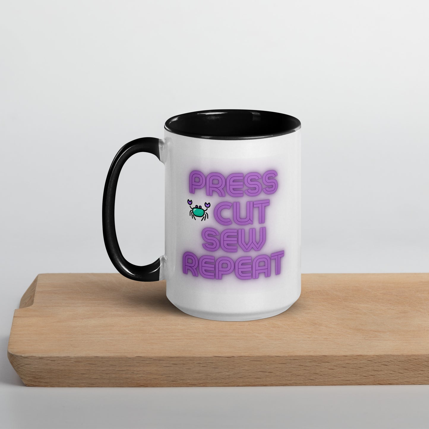 Cut, Sew, Repeat 15oz Mug